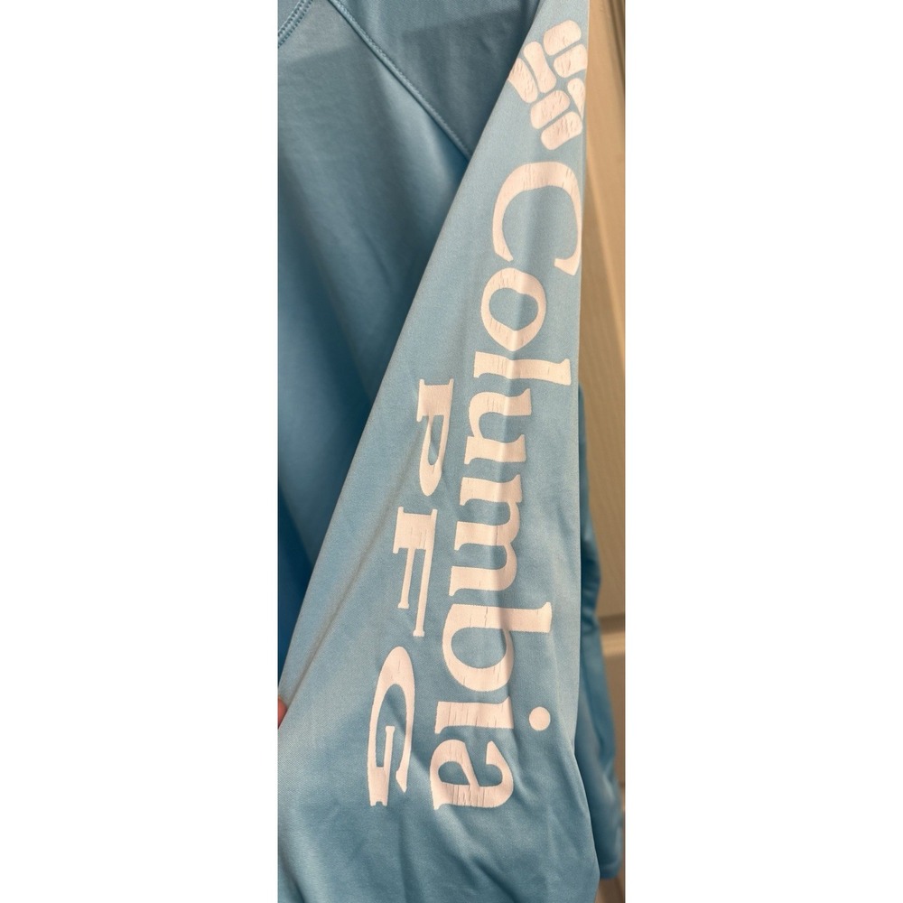 Women's Columbia PFG Tidal Tee Long Sleeve Shirt w/Columbia Heat Sealed Logo‎ - Picture 3 of 5
